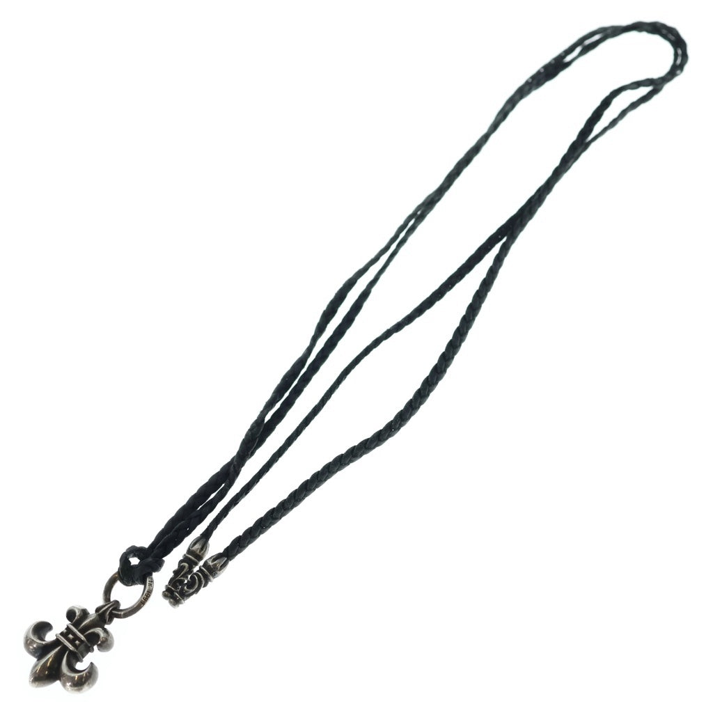 CHROME HEARTS(クロムハーツ) OLD BS FLUER BSフレア ペンダントトップ レザーブレイド シルバー/ブラック