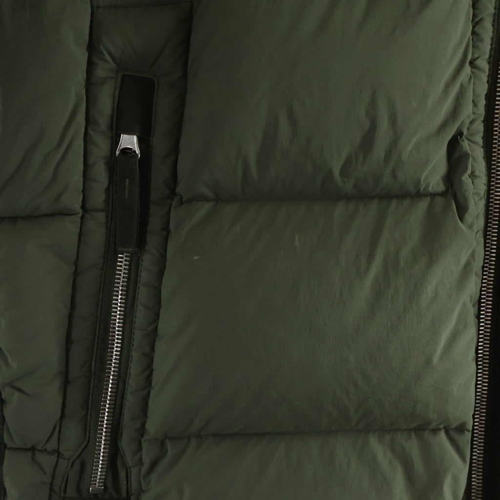 STONE ISLAND(ストーンアイランド) SEAMLESS TUNNEL NYLON DOWN-TC シームレス トンネルフーデッドナイロンダウンジャケット カーキ 791543728