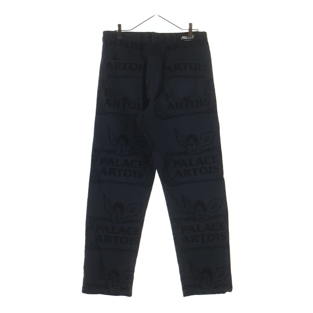 Palace Skateboards(パレススケートボーズ) x Stella Artois Logo Printed Casual Pants ロゴプリント カジュアルパンツ グレー