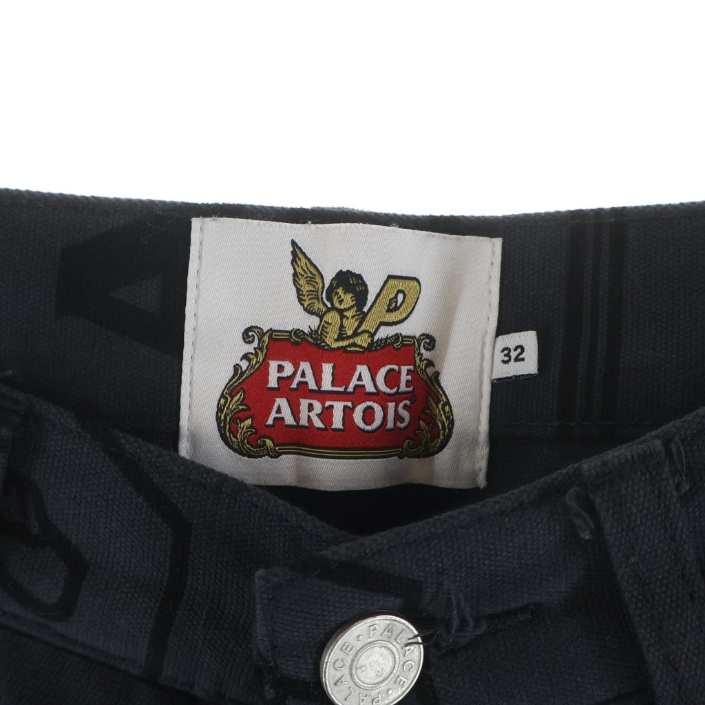 Palace Skateboards(パレススケートボーズ) x Stella Artois Logo Printed Casual Pants ロゴプリント カジュアルパンツ グレー