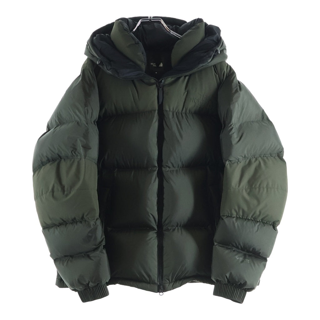 THE NORTH FACE(ザノースフェイス) ウィンドストッパー ヌプシフーディ GORE-TEX ダウンジャケット カーキ ND92162