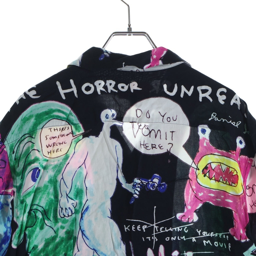 SUPREME(シュプリーム) 20SS Daniel Johnston Rayon S/S Shirt ダニエルジョンストン レーヨン 半袖 シャツ ブラック