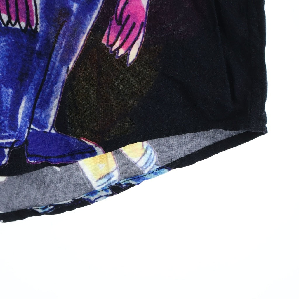 SUPREME(シュプリーム) 20SS Daniel Johnston Rayon S/S Shirt ダニエルジョンストン レーヨン 半袖 シャツ ブラック