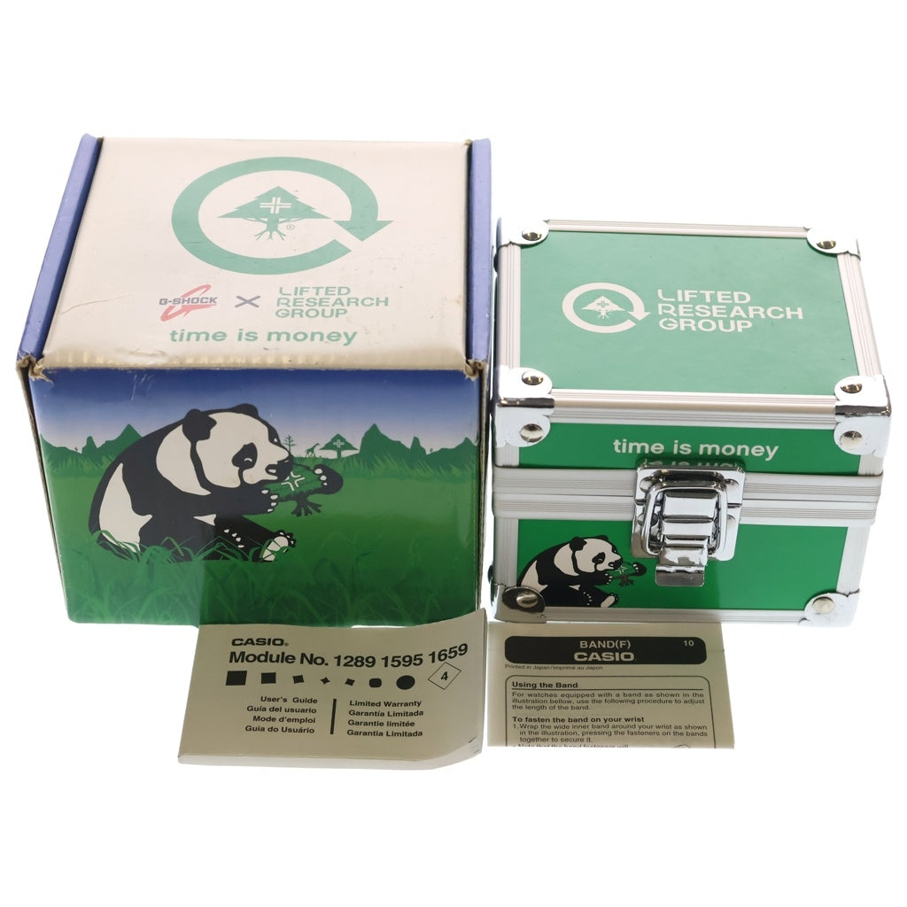 CASIO G-SHOCK(カシオ ジーショック) LRG G-SHOCK Panda パンダ ジーショック ウォッチ 腕時計 ホワイト/グリーン DW-6900FSLRG-8CR