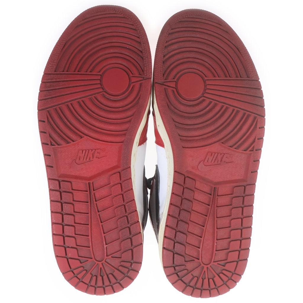 NIKE(ナイキ) 【観賞用1994年製】AIR JORDAN 1 RETRO HIGH CHICAGO エアジョーダン レトロ シカゴ ハイカットスニーカー ホワイト/レッド US10/28cm 130207-101