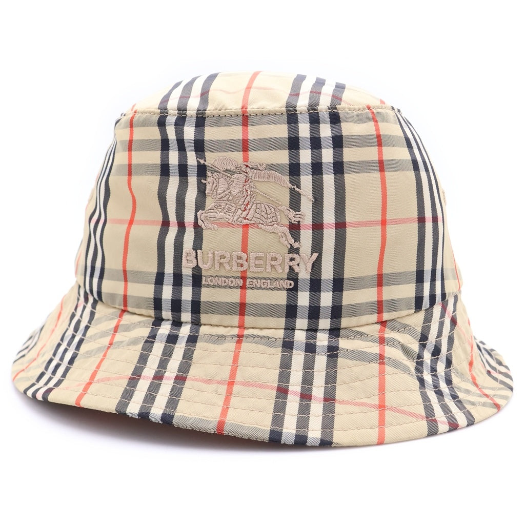 SUPREME(シュプリーム) 22SS ×BURBERRY Crusher ノヴァチェック バケットハット ベージュ