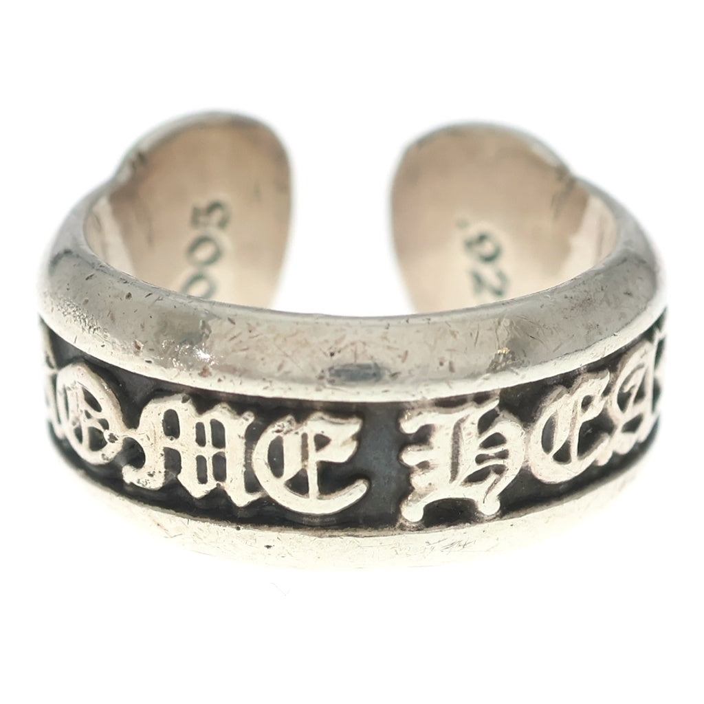 CHROME HEARTS(クロムハーツ) SM SCROLL LABEL スモールスクロールラベル リング シルバー BCA413