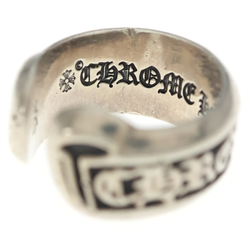 CHROME HEARTS(クロムハーツ) SM SCROLL LABEL スモールスクロールラベル リング シルバー BCA413