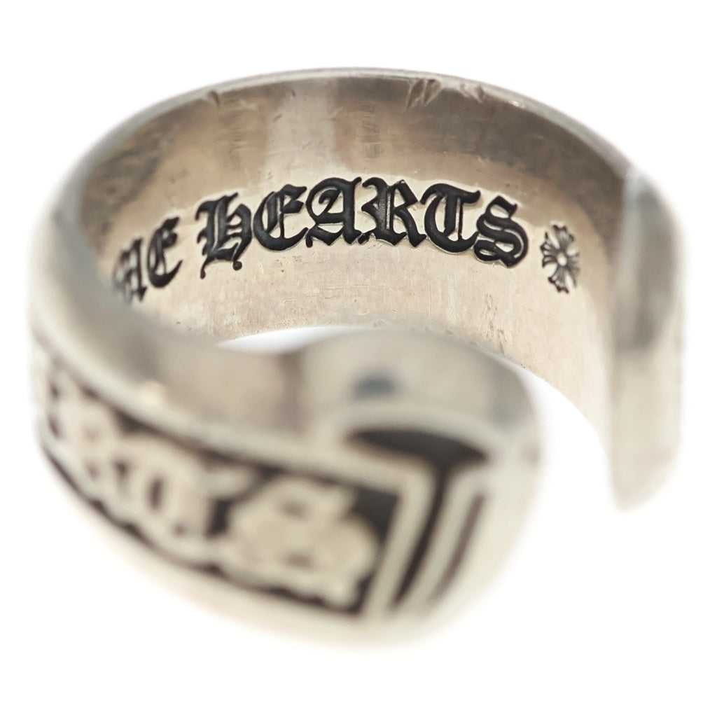 CHROME HEARTS(クロムハーツ) SM SCROLL LABEL スモールスクロールラベル リング シルバー BCA413