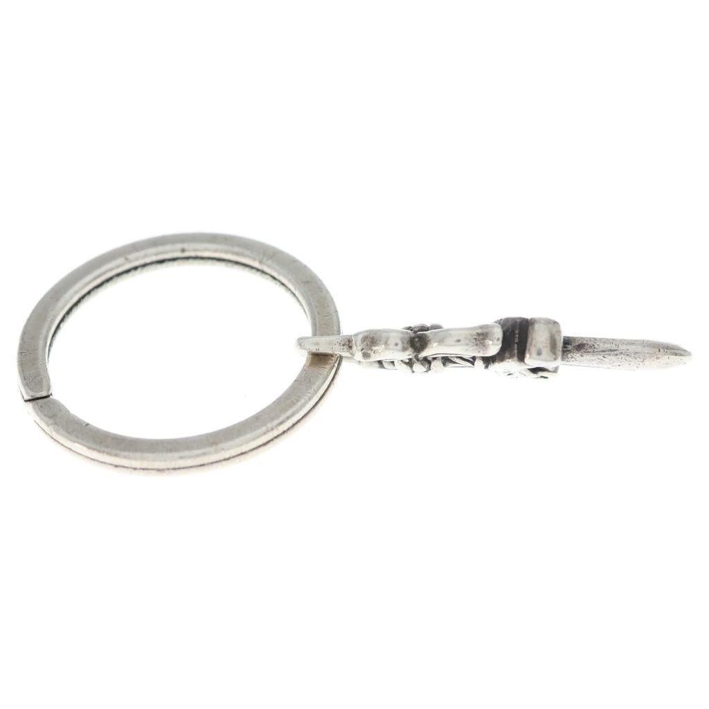 CHROME HEARTS(クロムハーツ) RNG&No5 DGGR #5ダガー キーリング シルバー