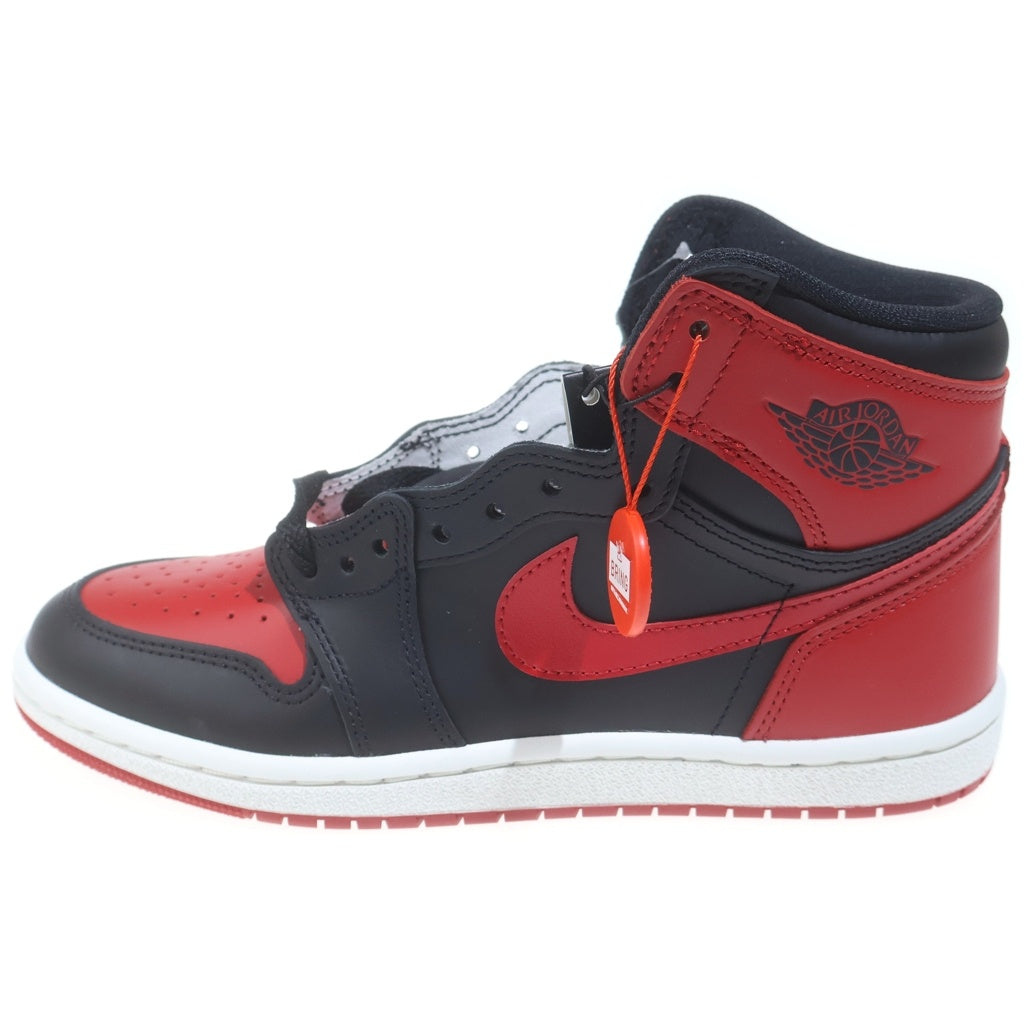 NIKE(ナイキ) AIR JORDAN 1 HIGH 85 BRED エアジョーダン1 85 ブレッド ハイカットスニーカー ブラック/レッド US7/25cm HV6674-067