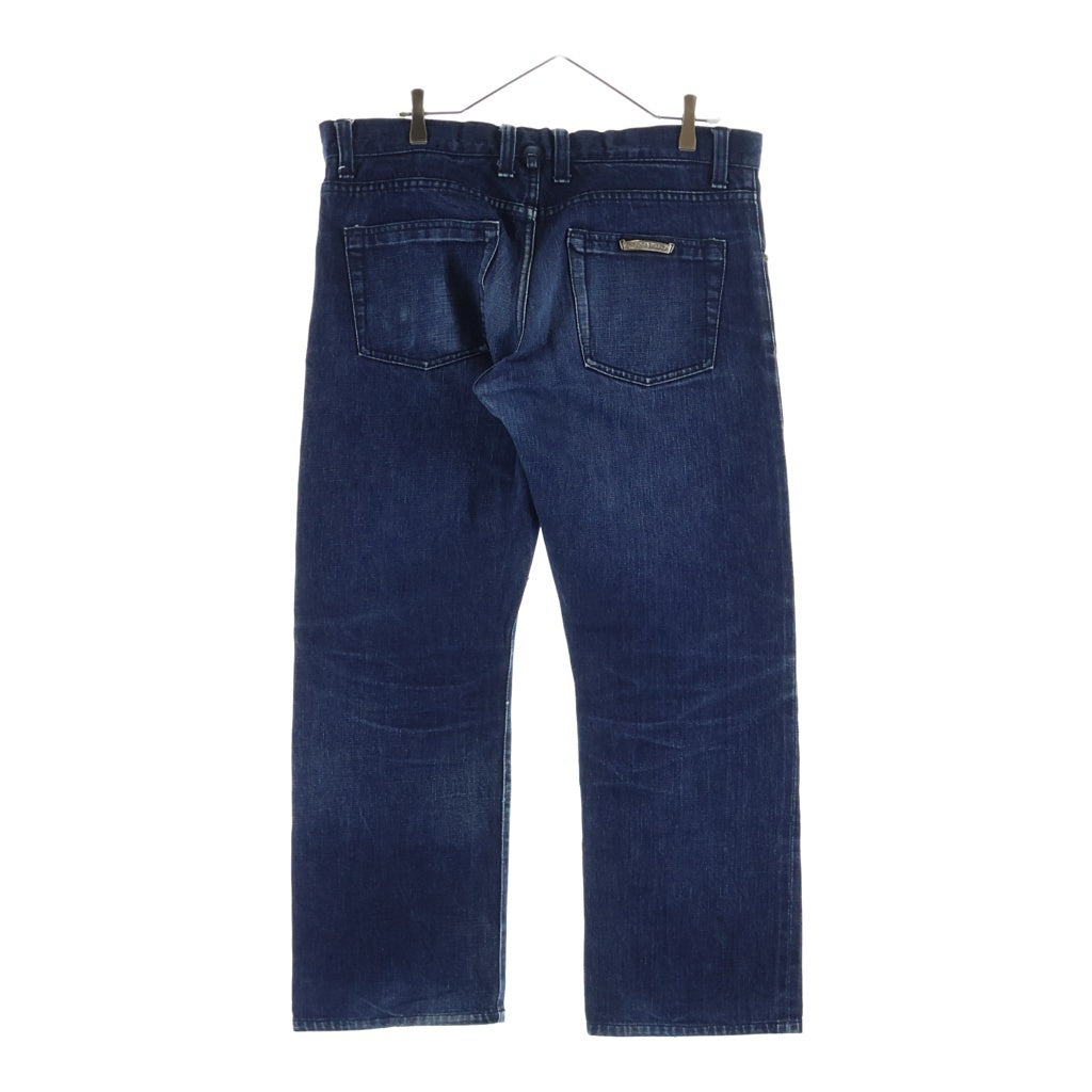 CHROME HEARTS(クロムハーツ) DNM PANTS CRS BTN INDIGO クロスボールボタンウォッシュドデニムパンツ インディゴ