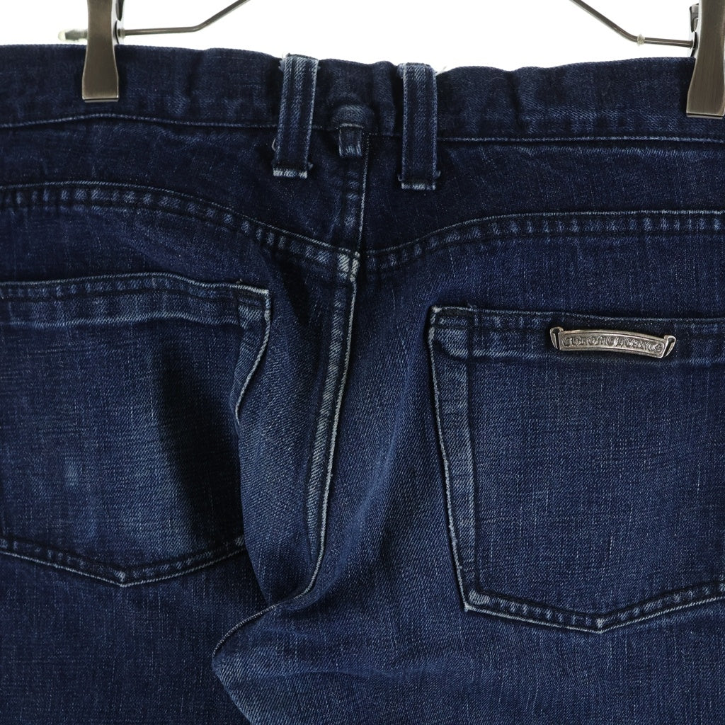 CHROME HEARTS(クロムハーツ) DNM PANTS CRS BTN INDIGO クロスボールボタンウォッシュドデニムパンツ インディゴ