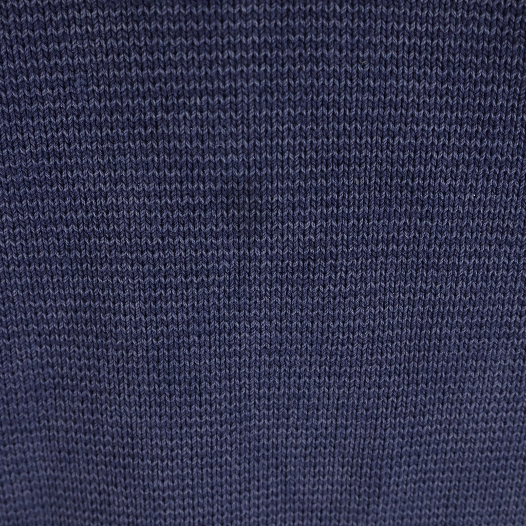 RADIALL(ラディアル) 24AW FALCON WAGON CREW NECK SWEATER L/S ファルコンワゴン コットンニット セーター ネイビー RAD-24AW-KNIT004