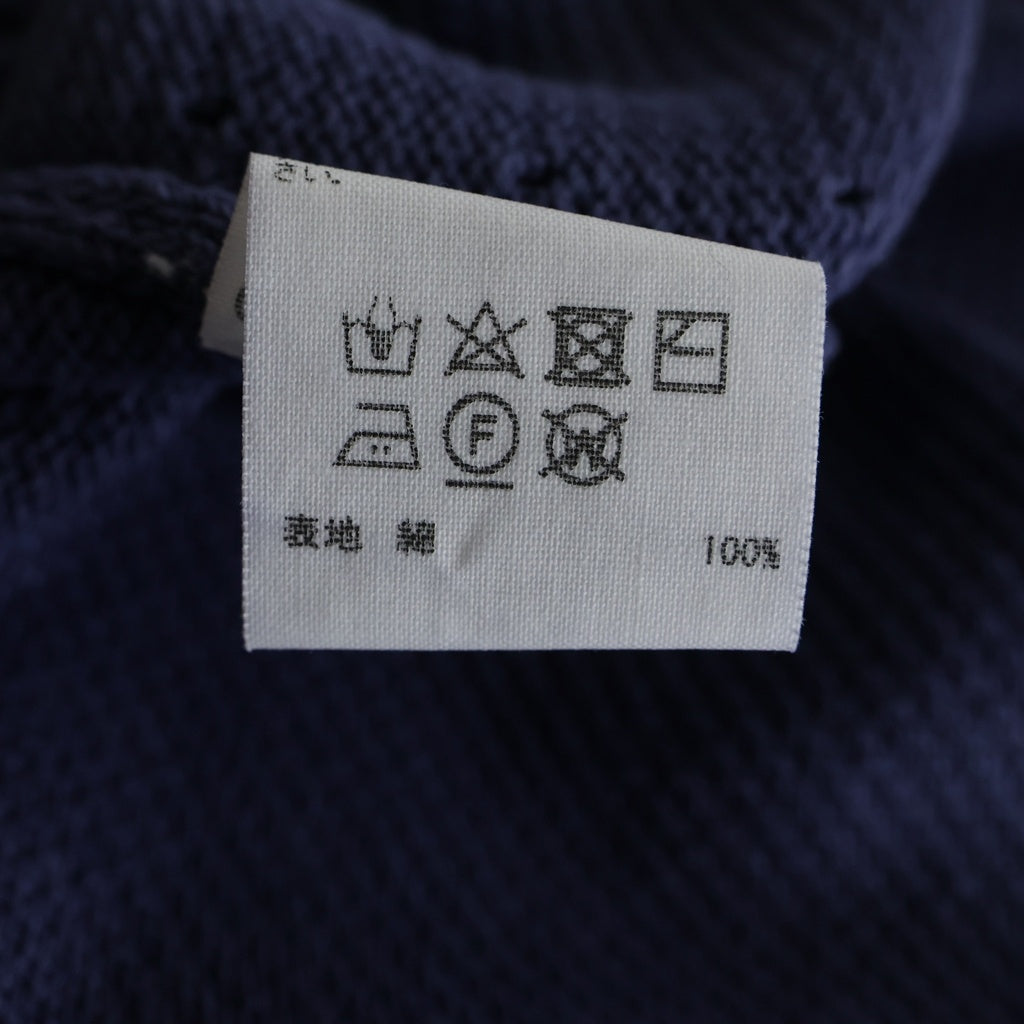 RADIALL(ラディアル) 24AW FALCON WAGON CREW NECK SWEATER L/S ファルコンワゴン コットンニット セーター ネイビー RAD-24AW-KNIT004