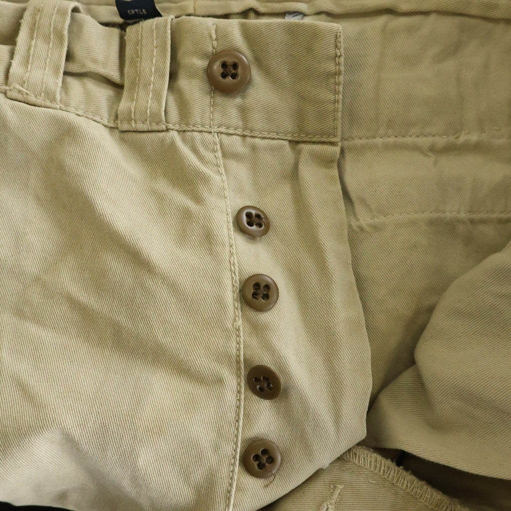 POLO RALPH LAUREN(ポロラルフローレン) 90S VINTAGE ペンキ加工 チノパン ブラウン