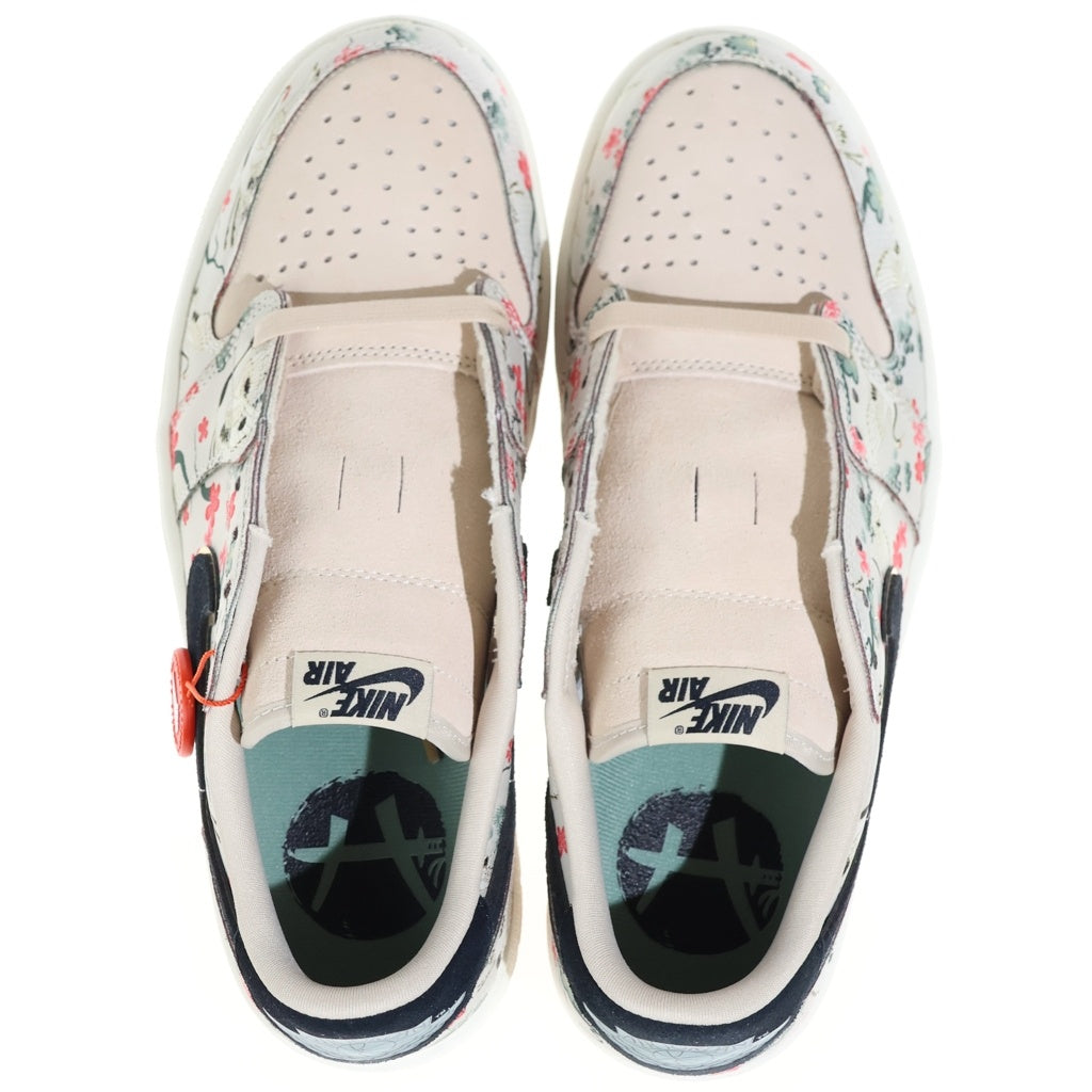 NIKE(ナイキ) ×RUI HACIMURA AIR JORDAN 1 RETRO LOW OG エアジョーダン1 八村 塁 ローカットスニーカー ベージュ US9.5/27.5cm HV8293-100