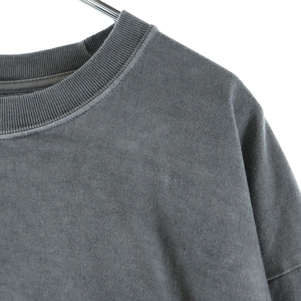 NEIGHBORHOOD(ネイバーフッド) 25SS NH . TEE LS-3 ロゴプリント ロングスリーブ 長袖Tシャツ カットソー グレー 251PCNH-LT03