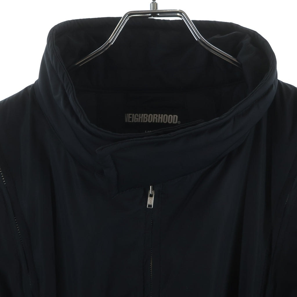NEIGHBORHOOD ネイバーフッド ×PHINGERIN NOREN JACKET ×フィンガリン 2WAY ジップアップジャケット ブラック 242UTPGN-JKM01 NEIGHBORHOOD(ネイバーフッド) ×PHINGERIN NOREN JACKET ×フィンガリン
