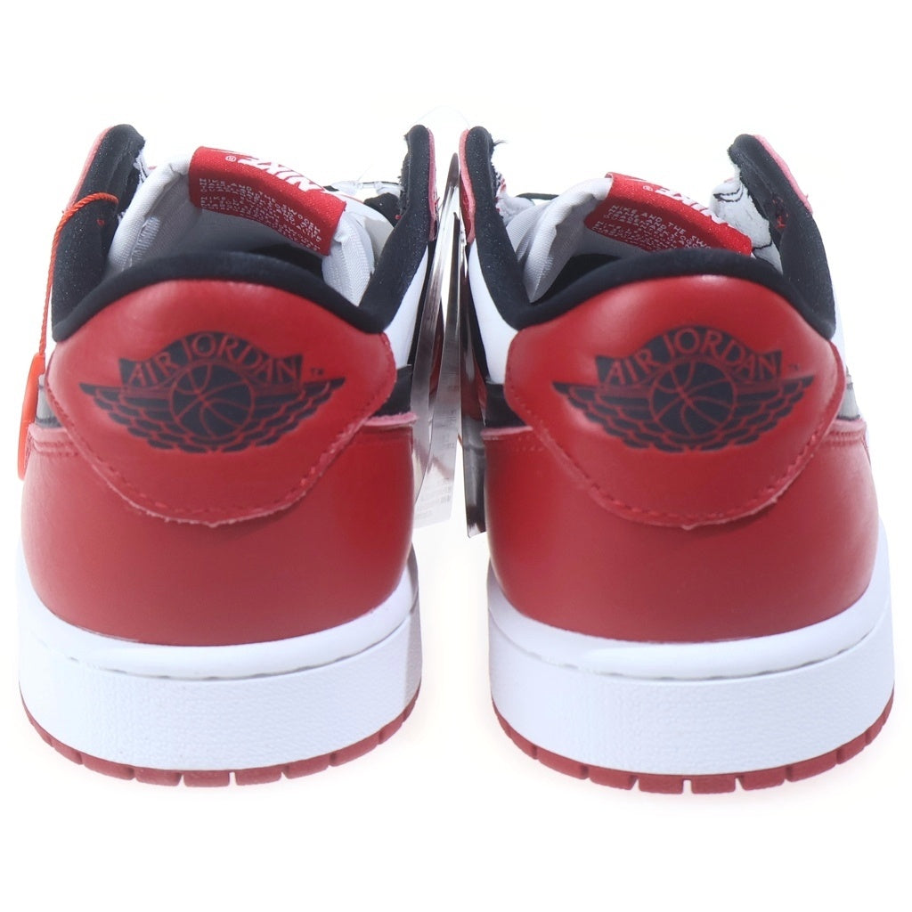 NIKE(ナイキ) AIR JORDAN 1 RETRO LOW OG CHICAGO エアジョーダン1 レトロ シカゴ ローカットスニーカー レッド US11/29cm HQ6998-600