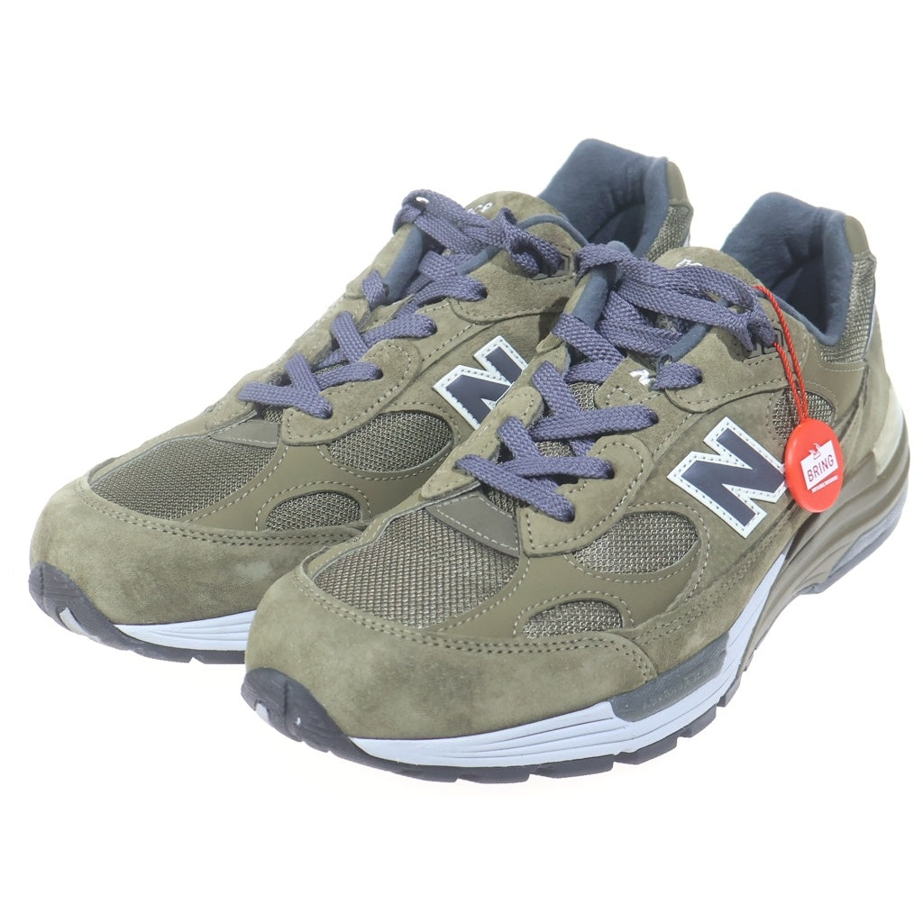 New Balance(ニューバランス) U992GL ダークモカ ローカット スニーカー カーキ US9.5/27.5cm