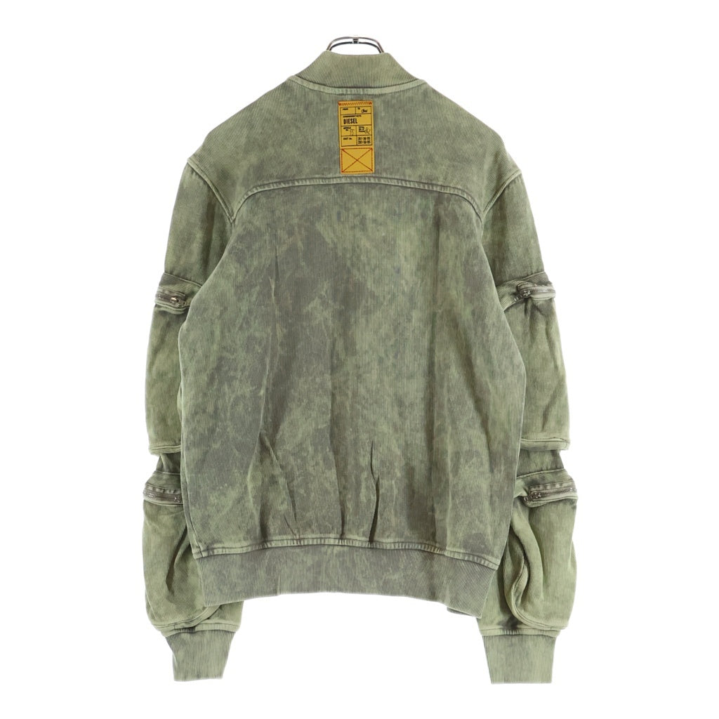 DIESEL(ディーゼル) 22AW S-Ginnet ジップアップ ジャケット グリーン A064190BHAC