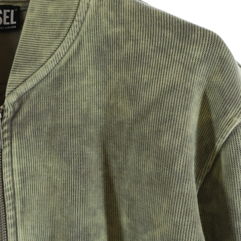 DIESEL(ディーゼル) 22AW S-Ginnet ジップアップ ジャケット グリーン A064190BHAC