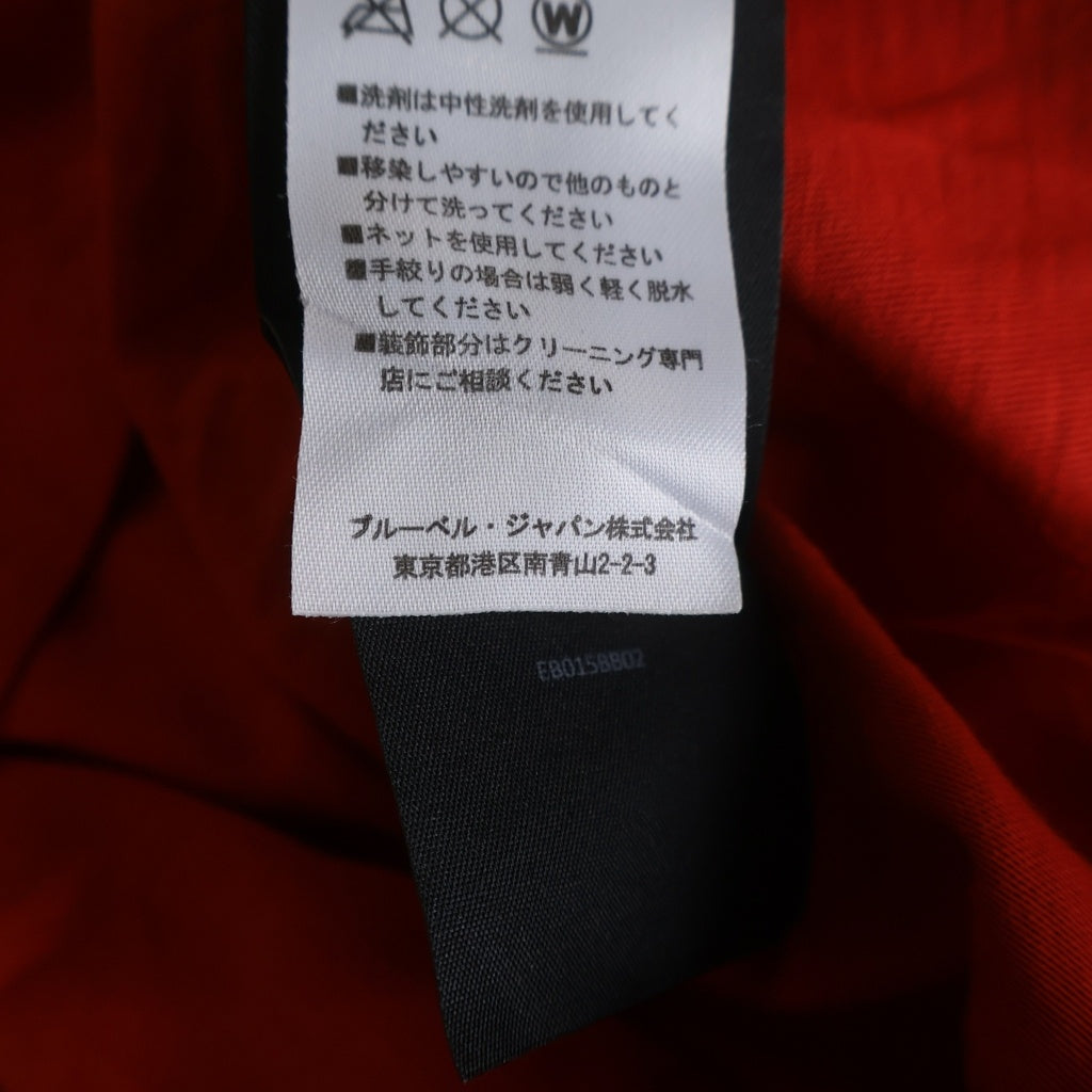 BALMAIN(バルマン) ロゴ プリント ノースリーブ カットソー レッド EB015BB02