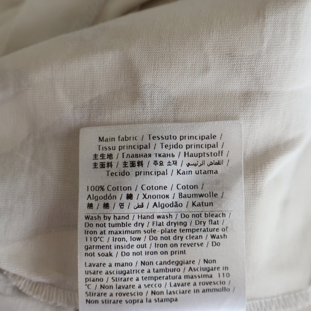 VALENTINO(ヴァレンティノ) カモフラージュ ロゴ プリント 半袖カットソー Tシャツ ホワイト WV3MG10V7NM