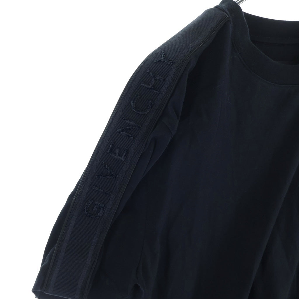 GIVENCHY(ジバンシィ) ショルダー ロゴ 半袖カットソー Tシャツ ブラック BM714Q3Y6B