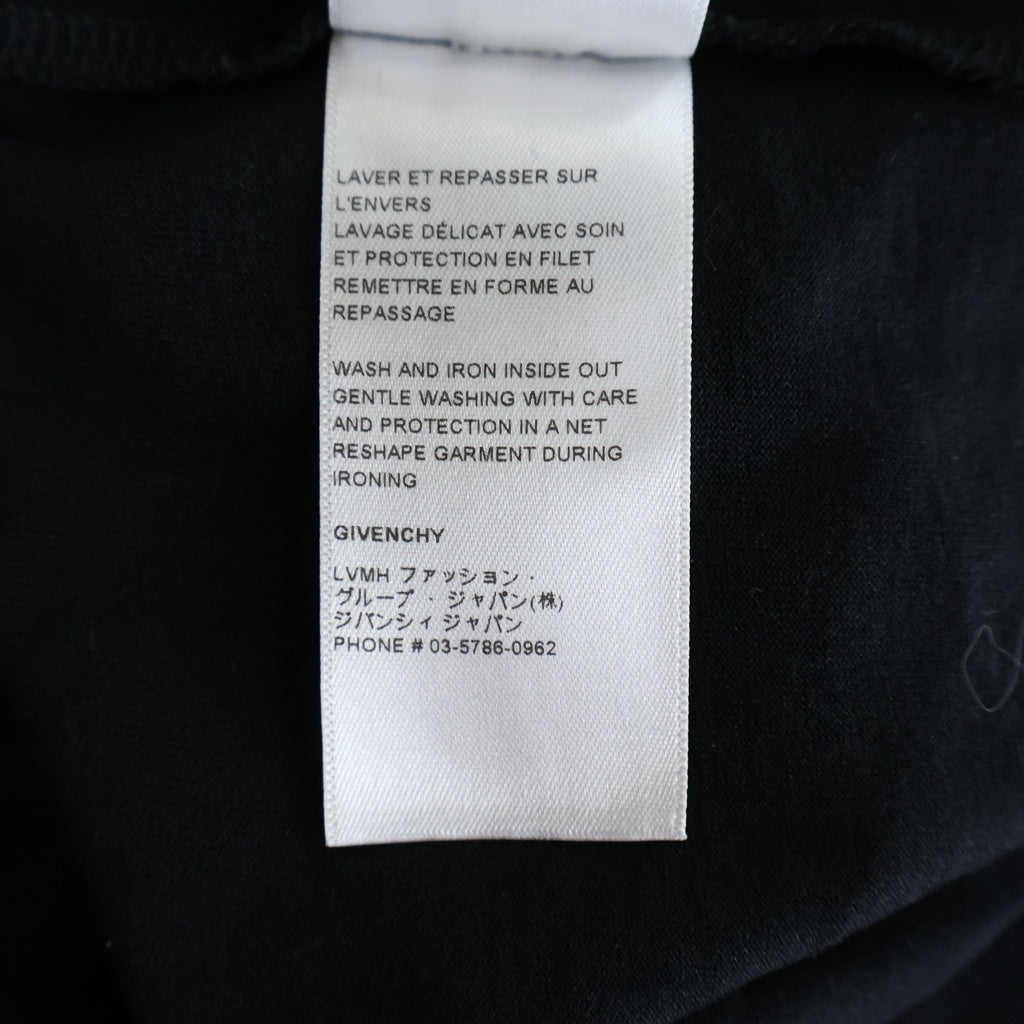 GIVENCHY(ジバンシィ) ショルダー ロゴ 半袖カットソー Tシャツ ブラック BM714Q3Y6B