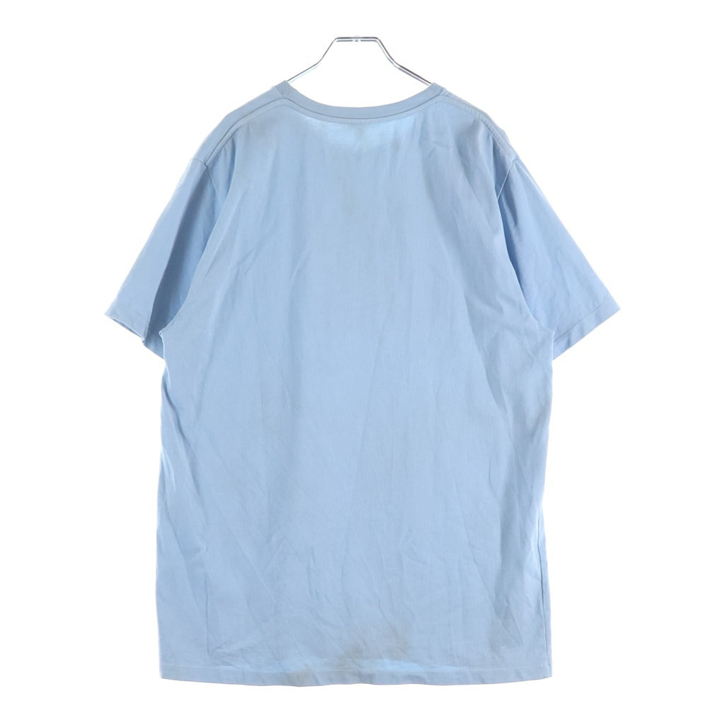 LOEWE(ロエベ) 23AW Relaxed Fit T-shirt In Cotton リラックスフィット Tシャツ アナグラム刺繍 半袖カットソー ブルー H526Y22XA4