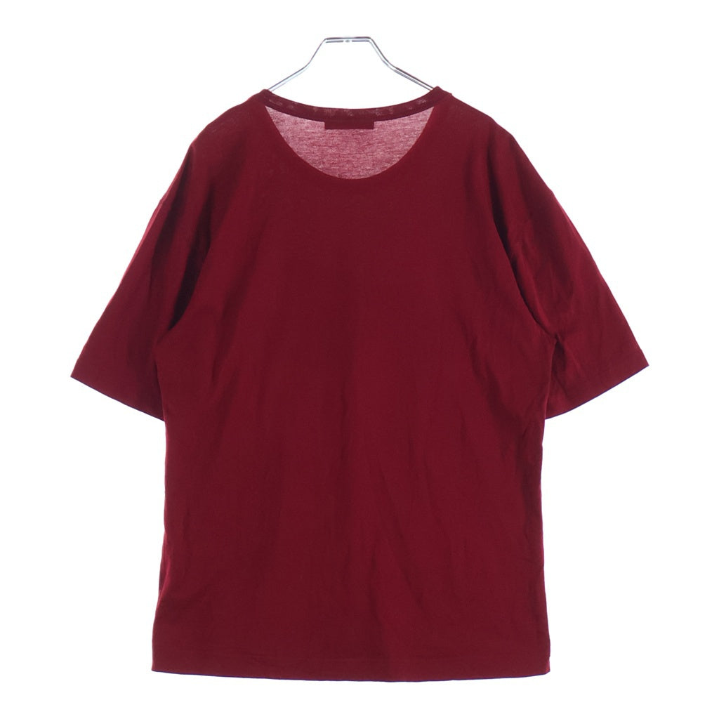 DOLCE & GABBANA(ドルチェアンドガッバーナ) ロゴプリント 半袖カットソー Tシャツ レッド G8HS4T G7RKR