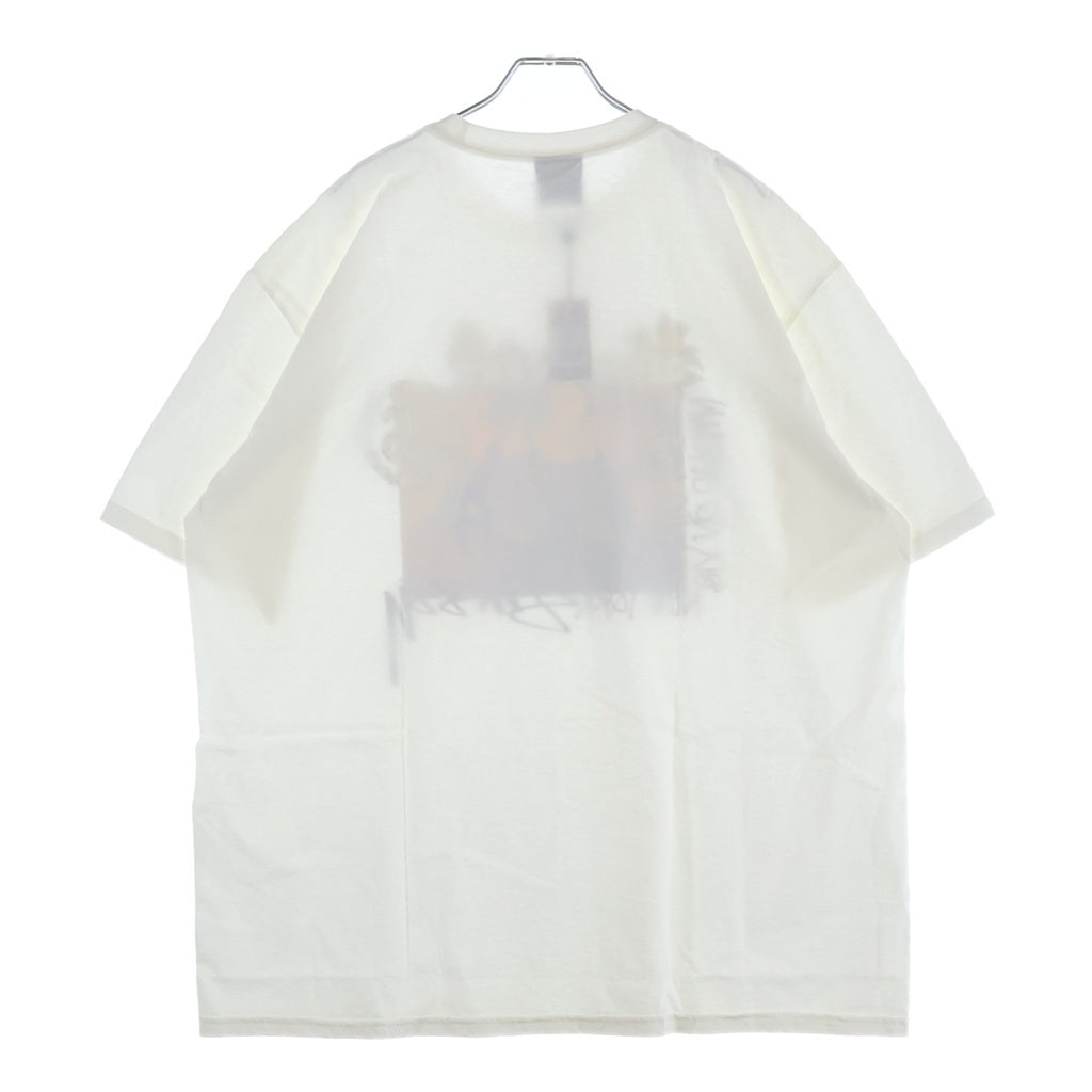 DENIM TEARS(デニムティアーズ) 25SS ×Stussy Annie Lee T-Shirt ×ステューシー アニー リー 半袖Tシャツ ホワイト 3903997