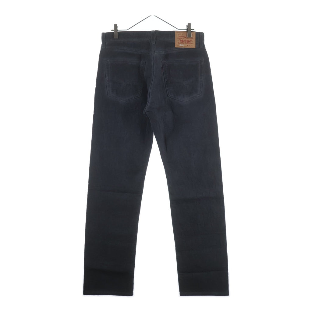 STUSSY(ステューシー) ×Levi's Dyed Jacquard Jeans ×ステューシー ダイド ジャカード ジーンズパンツ ブラック A5219-0002