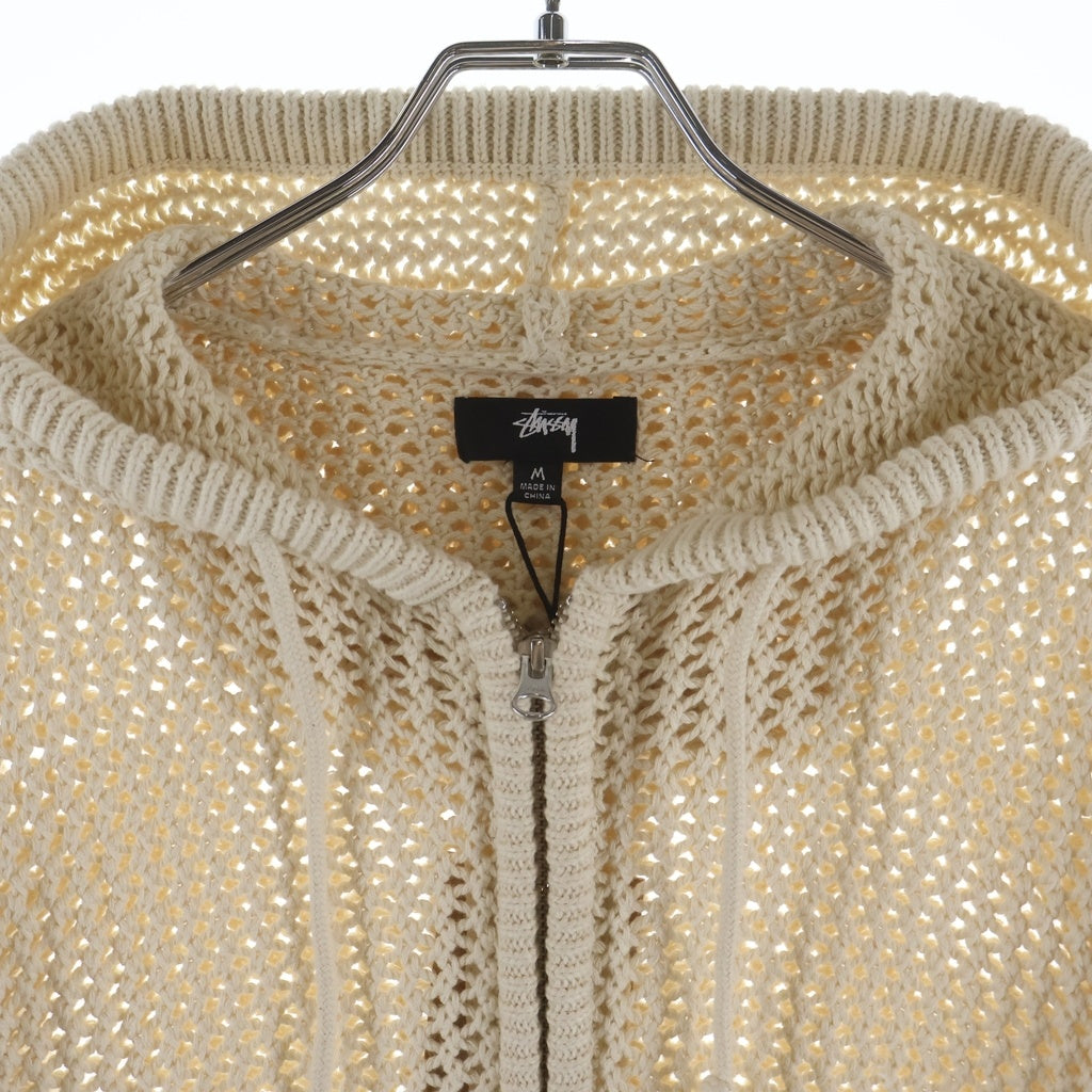 STUSSY(ステューシー) 21SS MESH ZIP HOOD メッシュ ジップアップ