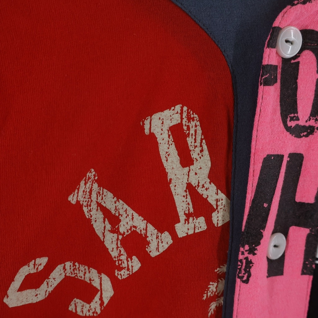 Rebuild by needles(リビルドバイニードルス) 4CUT Wide Baseball Tee 4カット ワイド ベースボール 半袖Tシャツ マルチ QV412