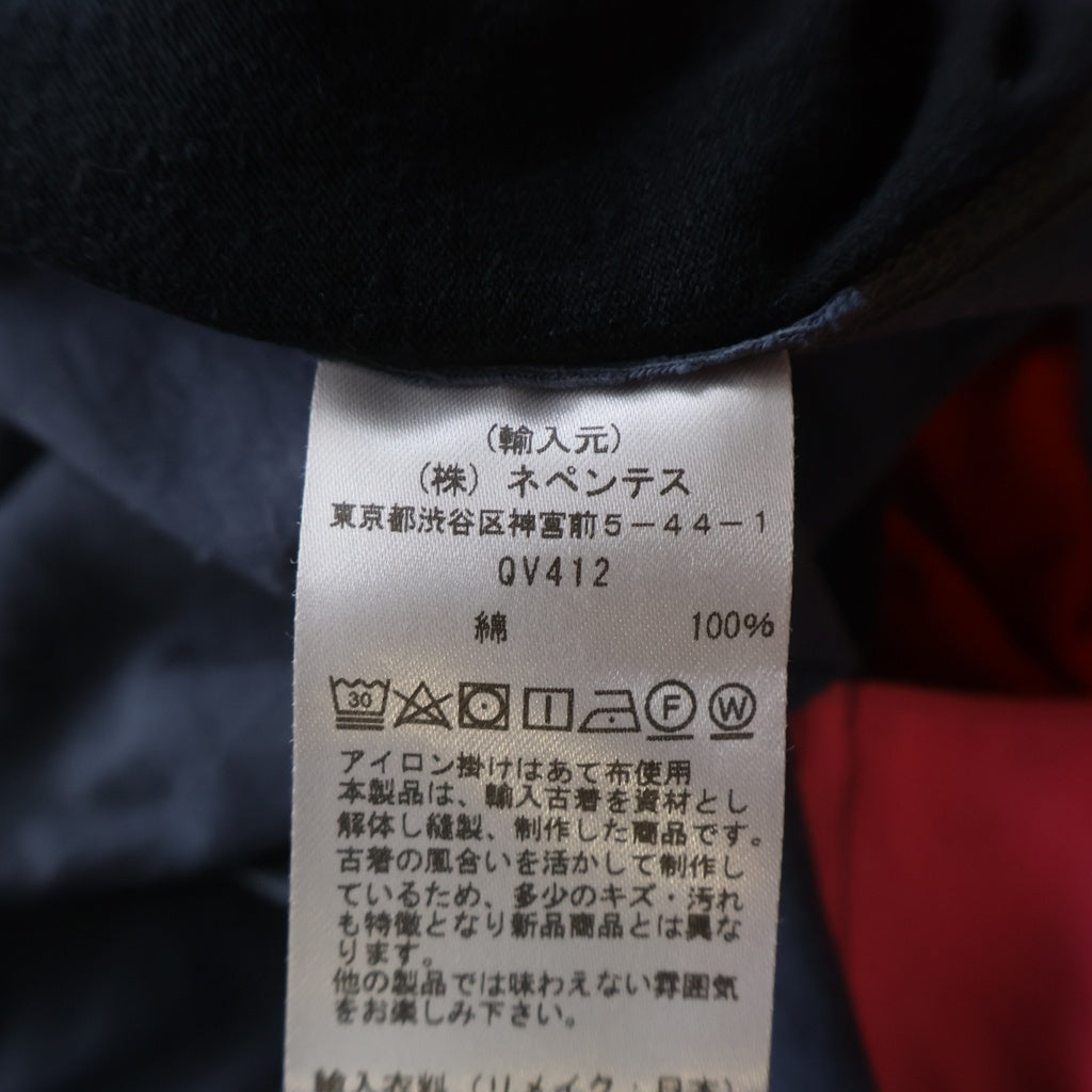 Rebuild by needles(リビルドバイニードルス) 4CUT Wide Baseball Tee 4カット ワイド ベースボール 半袖Tシャツ マルチ QV412