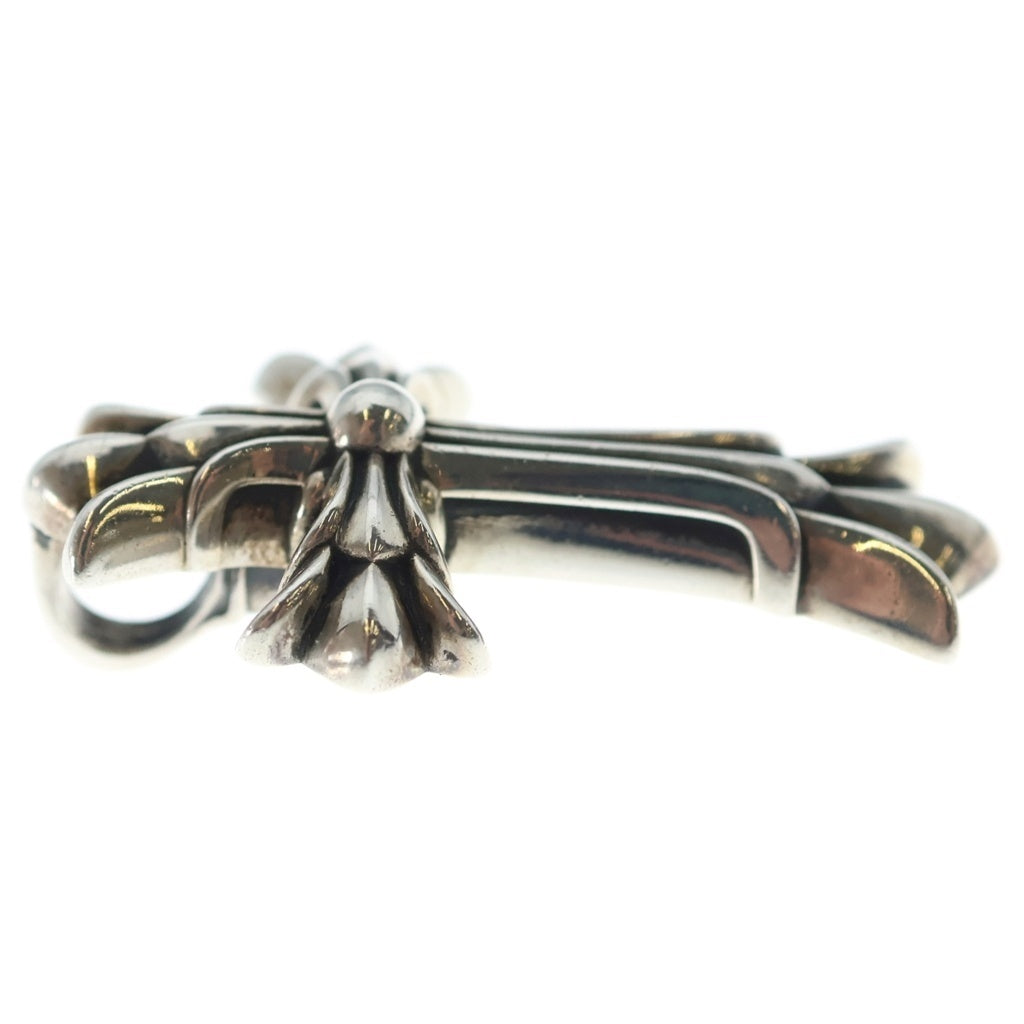 CHROME HEARTS(クロムハーツ) DBL CH CRS SML スモール ダブルCHクロスペンダントトップ シルバー BCA247