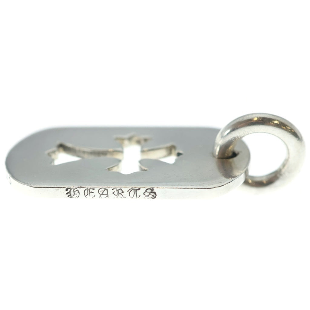 CHROME HEARTS(クロムハーツ) D TAG SML CO CRS カットアウトクロスドッグタグ スモール ペンダントトップ シルバー BCA242