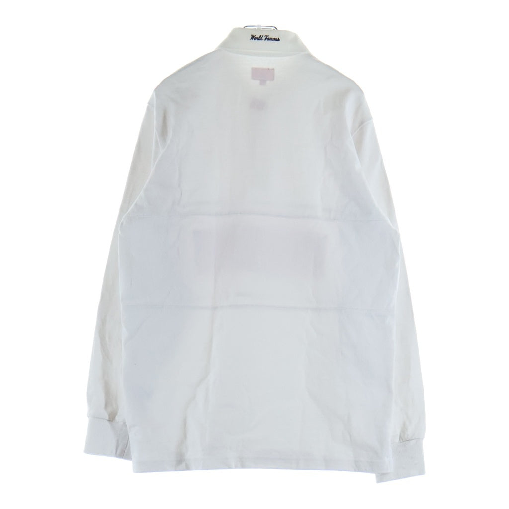 SUPREME(シュプリーム) 15AW Team Rugby 長袖 ラガーシャツ ホワイト