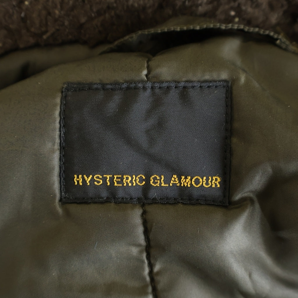 HYSTERIC GLAMOUR(ヒステリックグラマー) N-2B ミリタリー ジャケット カーキ 4AB-1872