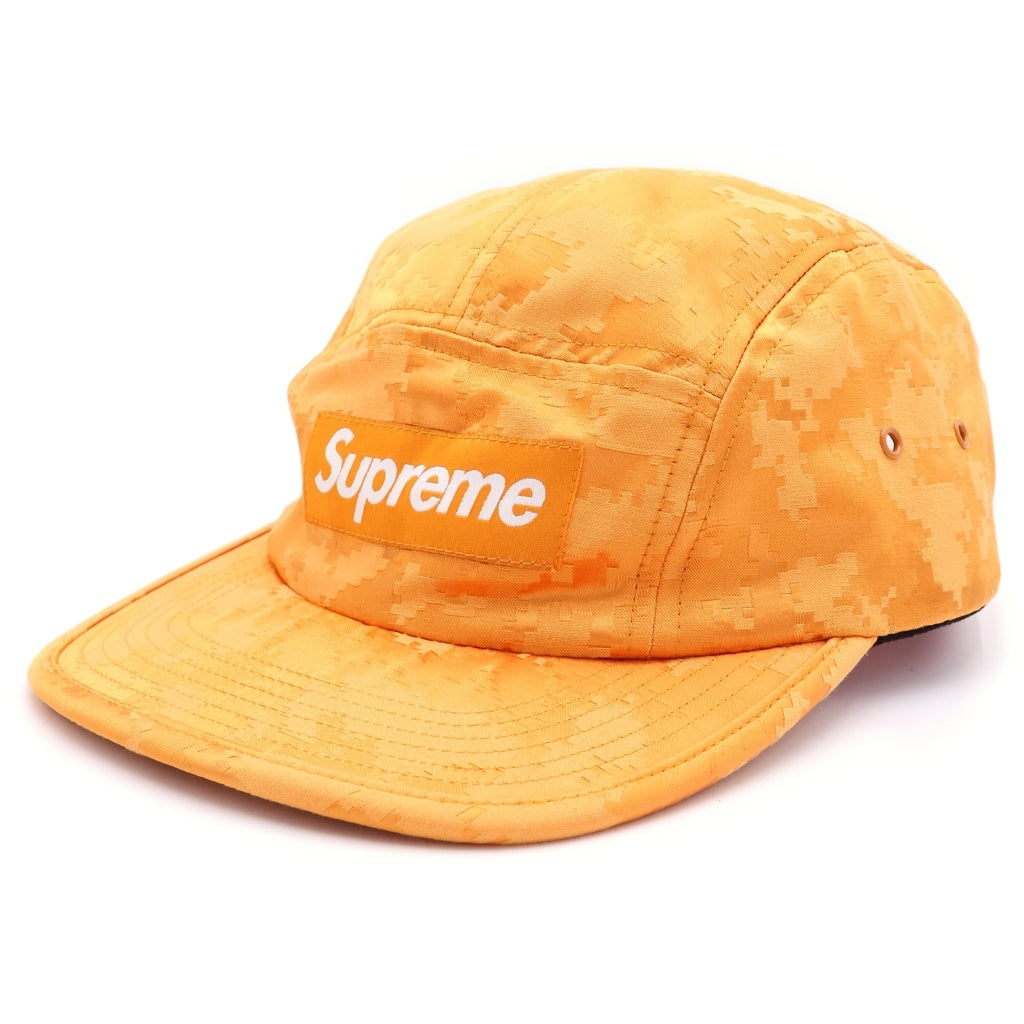 SUPREME(シュプリーム) 20SS Satin Digi Camo Camp Cap 帽子 オレンジ