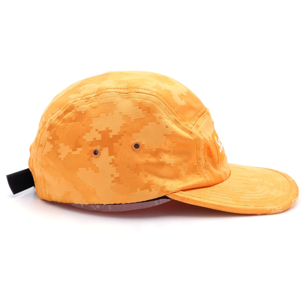 SUPREME(シュプリーム) 20SS Satin Digi Camo Camp Cap 帽子 オレンジ
