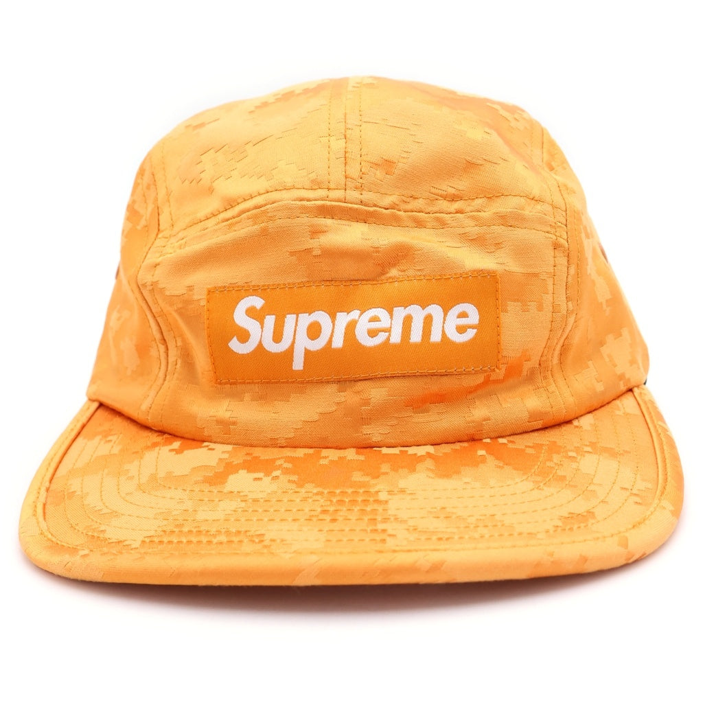 SUPREME(シュプリーム) 20SS Satin Digi Camo Camp Cap 帽子 オレンジ