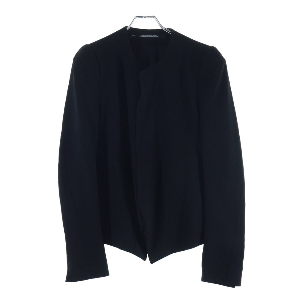 JULIUS(ユリウス) 22AW JACKET FOR MALE ノーカラー ジャケット ブラック 797JAM2