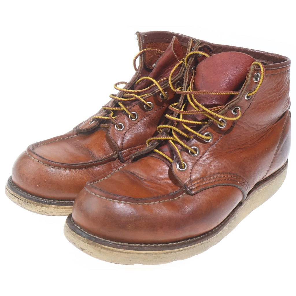 RED WING(レッド ウイング) 6INCH CLASSIC MOC BOOTS 犬タグ 6インチ クラシックモックブーツ ブラウン 875