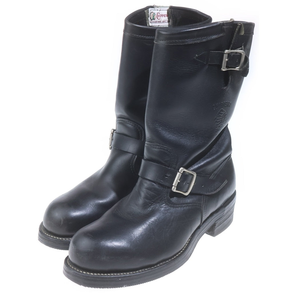 CHIPPEWA(チペワ) 11INCH 11インチ スティールトゥ エンジニアブーツ ブラック 27863