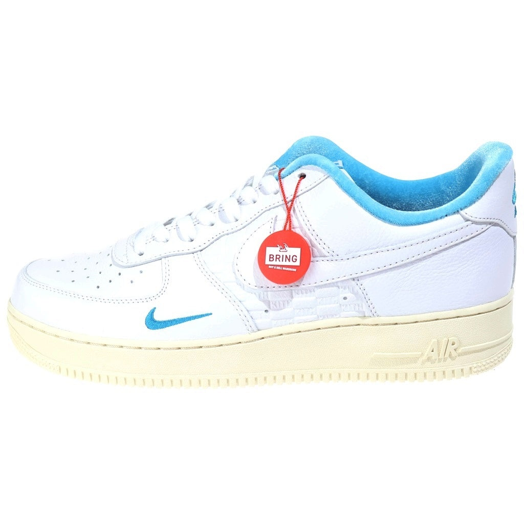 NIKE(ナイキ) ×KITH AIR FORCE 1 LOW HAWAII キス エアフォース1 ハワイ ローカットスニーカー ホワイト/ブルー US12/30.0cm DC9555-100