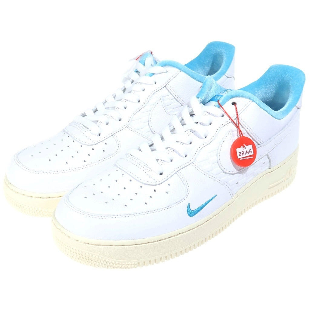 NIKE(ナイキ) ×KITH AIR FORCE 1 LOW HAWAII キス エアフォース1 ハワイ ローカットスニーカー ホワイト/ブルー US12/30.0cm DC9555-100